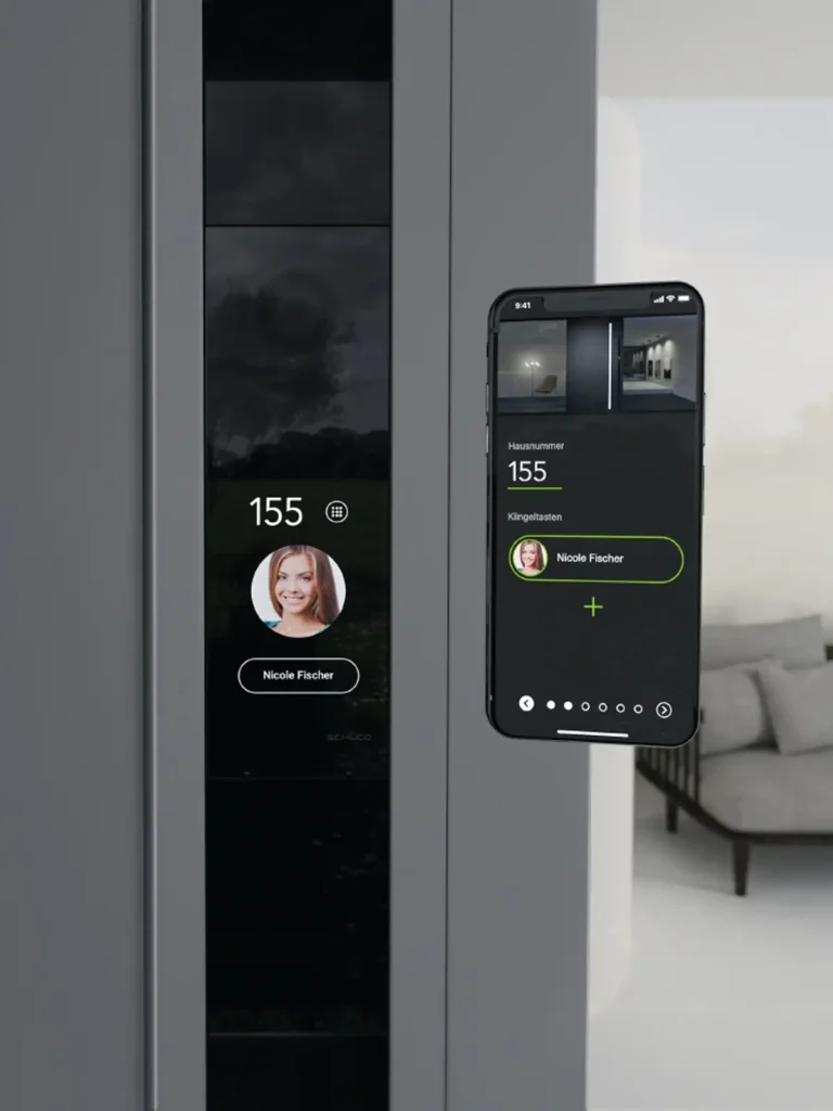 Keyless access via smartphone