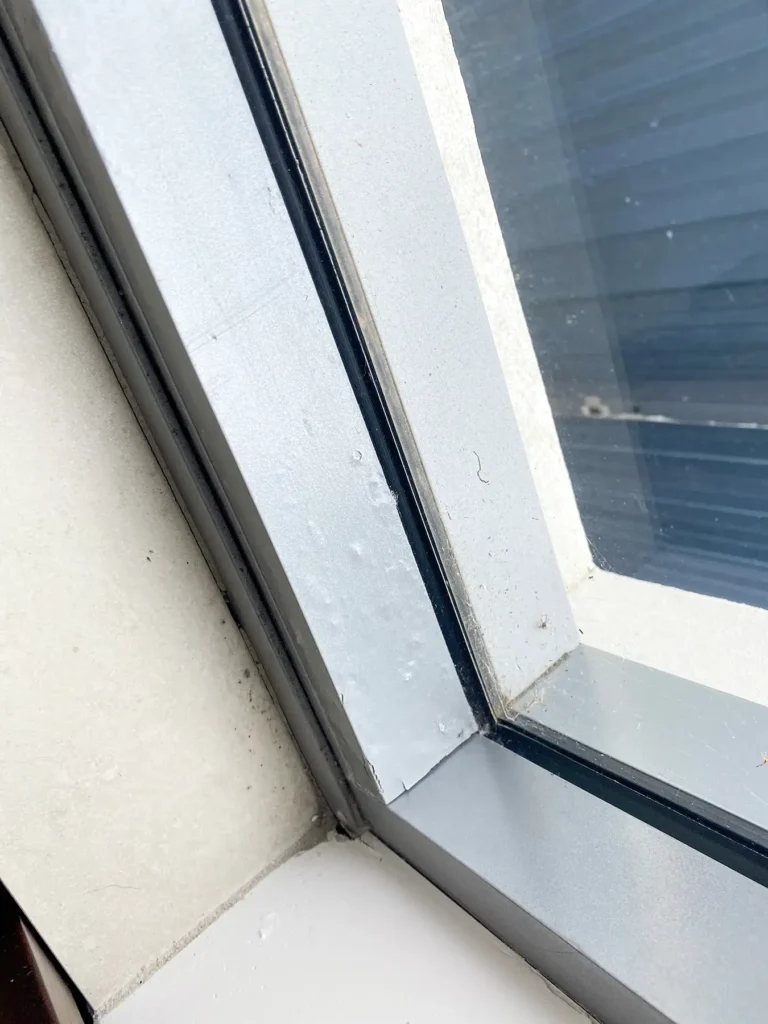 Peeling Powder Coating